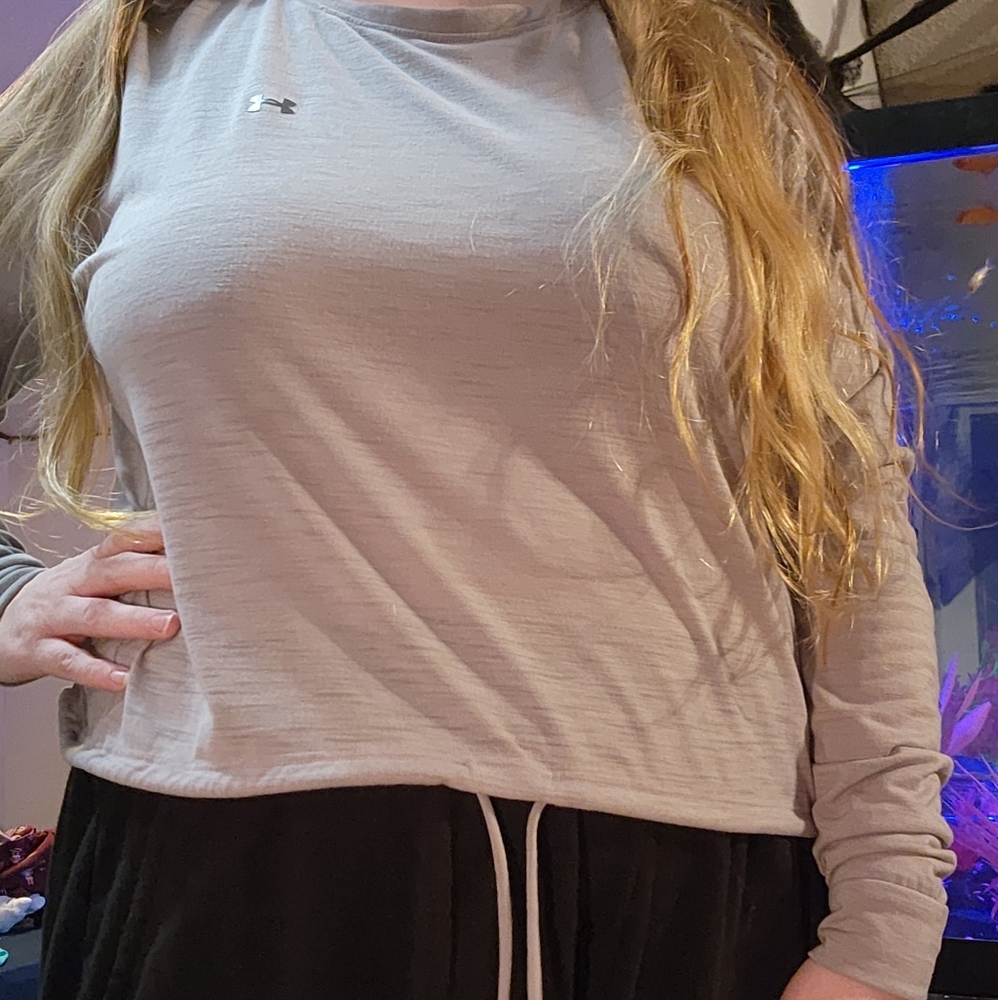 Tan-ish XL long-sleeved shirt